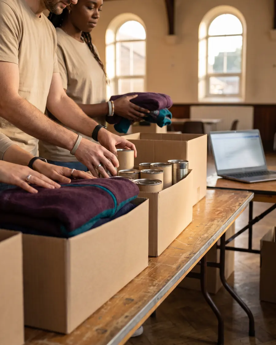 Working with a nonprofit team